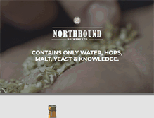 Tablet Screenshot of northboundbrewery.com